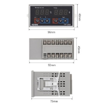 РЕГУЛЯТОР ТЕМПЕРАТУРЫ С ТАЙМЕРОМ + ЗОНД (THF-2000)