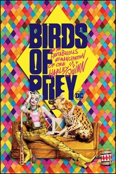 Birds of Prey Ptaki Nocy Harley Quinn plakat 61x91