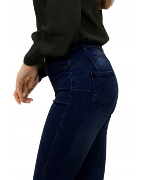 ЛЕГИНСЫ GATTA MARGHERITA ДЕНИМ СИНИЕ БРЮКИ LIKE M