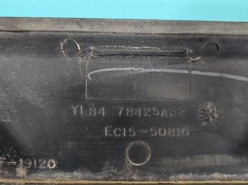 CLONA (KRYT) ZADNÍ KRYT FORD MAVERICK II 01-07 ČERNÁ