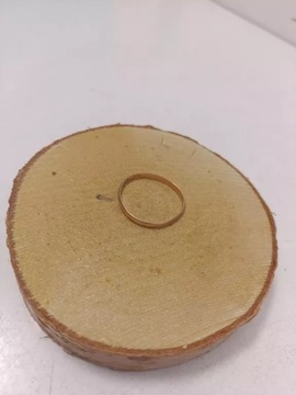 ZŁOTA OBRĄCZKA 583/1,42/26