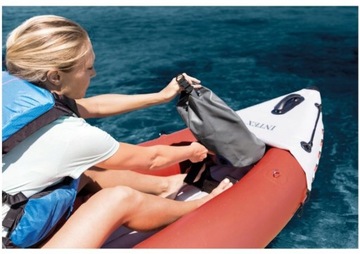 Каяк для 2 человек Весла Excursion PRO, насос 68309 Intex