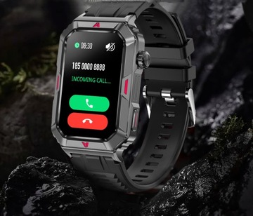 SMARTBAND SMARTWATCH СПОРТИВНЫЕ ЧАСЫ AMOLED СПОРТИВНЫЙ РЕМЕСЛ PL FIT SMS IOS