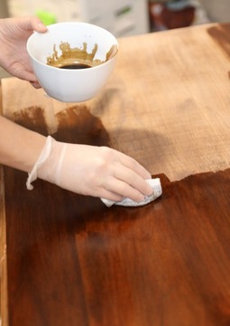 Морилка V33 Красное дерево матовая 0,5л