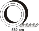 САМОКЛЕЯЩАЯСЯ ЛЕНТА ВЕЛКРО ДЛЯ МОСКИТНЫХ СЕТОК 5,6 М КАЧЕСТВЕННАЯ
