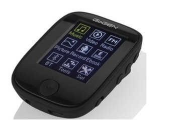 MP4 MP3 BLUETOOTH SD-ПЛЕЕР USB FM-РАДИО ЗВУКОВЫЙ ЗАПИСЬ 4 ГБ ЖК-дисплей 1,8 GoGEN