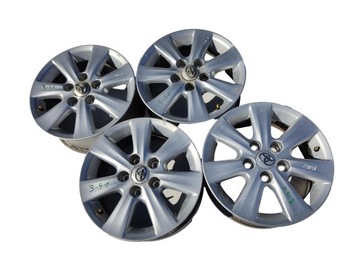 FELGI ALUMINIOWE ALUFELGI TOYOTA AURIS I E15 15 5x114.3 6J 2009-2012 LIFT