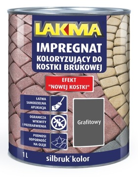 SILBRUK impregnat koloryzujący do kostki Grafit 1L