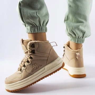 KAPPA TOBIN Туфли ЖЕНСКИЕ С МЕХОМ ЗИМА, размер 39