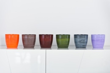 Крышка для цветочного горшка круглая AGA MARBLE Оранжевый 12 c