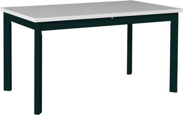 Stół rozkładany 80x120/150 MAX 5 P biały czarny