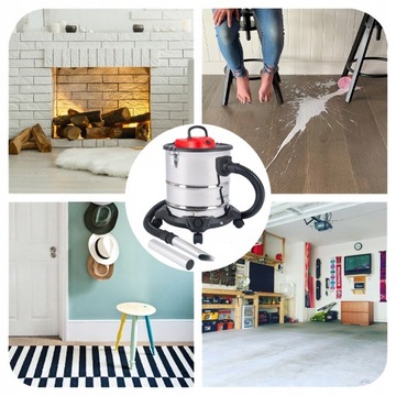 ПРОМЫШЛЕННЫЙ ПЫЛЕСОС ДЛЯ КАМИНА ДЛЯ ЯСЛА 2000ВТ