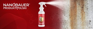 Сильный агент для удаления ржавчины из бетонных булыжников Nanobauer 1L