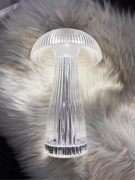 КРИСТАЛЛ СВЕТОДИОДНАЯ НАСТОЛЬНАЯ ЛАМПА ГРИБОВЫЙ СЕНСОР RGB ПУЛЬТ ДУ USB