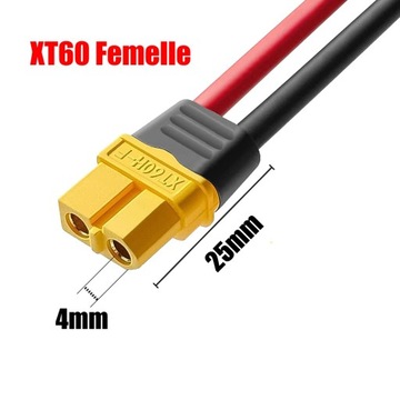 Кабель солнечной батареи XT60 для MC4, 50 см