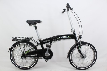 PIĘKNY ALU ROWER SKŁADAK ''CYCO'' KOŁA 20'' PRĄDNICA 3 BIEGI