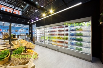 HERCULES ХОЛОДИЛЬНАЯ ПОЛКА С ДВЕРЦАМИ!ПОЛКИ