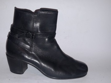 ECCO BOTKI SKÓRA Roz.39-25,5CM