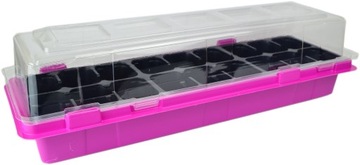 ВЕФИ WinDuo 47см 2x Мини теплица + Мультигоршки + Торфяные диски Посев