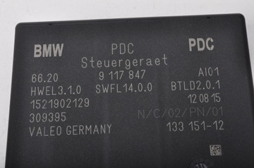 BMW F46 GRANÁT TOURER MODUL PDC PARKOTRONIK 9117847
