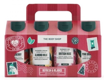 THE BODY SHOP Zestaw prezentowy 8 sztuk Żeli pod prysznic Mix zapachów