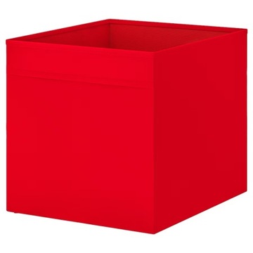 IKEA DRONA wkład do regału KALLAX pudełko czerwone