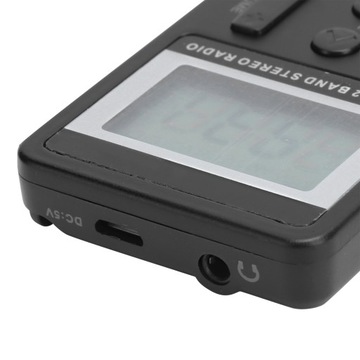 qqt103 профессиональный мини-портативный радиоприемник FM/AM стереоприемник с ЖК-дисплеем