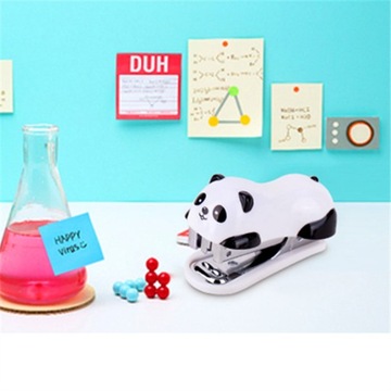 1 szt. Panda cartoon Mini zszywacz szkolne