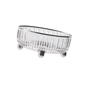 Rotating Storage Rack Rotating Spice Shelf Desktop Storage Tray for Clear S