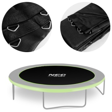 Мат для батута Батут Neosport 374 см 12ft 64 пружини