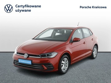 Volkswagen Polo VI Hatchback 5d Facelifting 1.0 TSI 95KM 2022 Volkswagen Polo OLEJ GRATIS | Style ! Nawigacja |