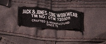 JACK AND JONES spodnie STRAIGHT DALE_ W34 L30