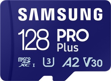 Карта памяти Samsung microSDXC 128 ГБ PRO Plus + устройство чтения (MB-MD128SB/WW)