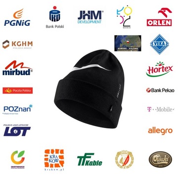 Nike czapka zimowa beanie czarny rozmiar uniwersalny