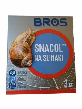 BROS granulat na ślimaki SNACOL 3KG skuteczny