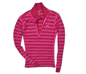 Termoaktywna Koszulka Damska Half Zip Merino Wool KARI TRAA M