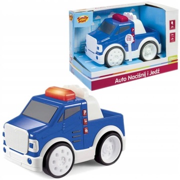 83109 AUTO NACIŚNIJ I JEDŹ POLICJA Światło Smily Play
