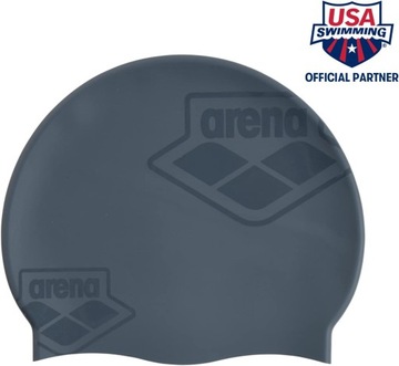 CS45 Czepek Pływacki Silikonowy Na Basen ARENA ICONS TEAM STRIPE