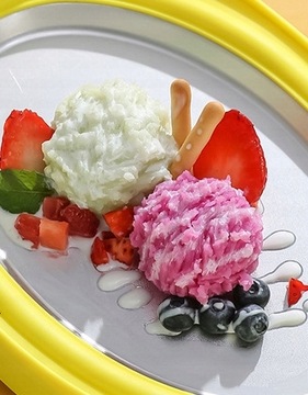 МАШИНА ДЛЯ ИЗГОТОВЛЕНИЯ ТАЙСКОГО МОРОЖЕНОГО в ПОДАРОЧНЫХ ФОРМАХ