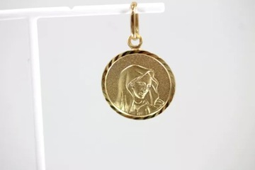 ZŁOTA ZAWIESZKA MATKA BOSKA 585 0.88G