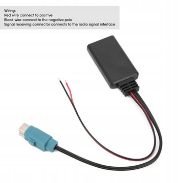 Samochodowy moduł Bluetooth Kabel AUXIN adapter