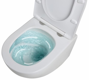 VELDMAN Biała misa WC Rimless TORNADO VITO deska do wyboru