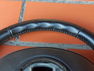 PEUGEOT 206 Lift 307 кожаный руль 2001-2008 ОЧЕНЬ КРАСИВЫЙ ОРИГИНАЛ