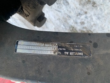 ПЕРЕДНИЙ МОСТ MERCEDES ACTROS MP4 ANTOS F-8.0/C22.5