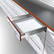 Tandembox Plus Blum 400 INOX