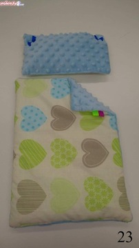 Деревянная колыбелька для кукол МИНКИ + постельное белье ХЛОПОК.