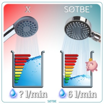 Душевая лейка ВЫСОКОГО ДАВЛЕНИЯ 5В1 с ВОДОСБЕРЕГАЮЩИМ ФИЛЬТРОМ