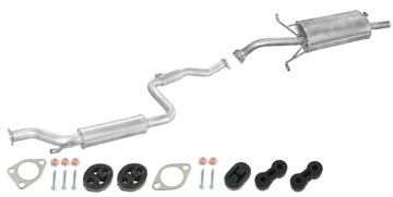 UKŁAD WYDCHOWY MITSUBISHI CARISMA 1.6 1.8 TŁUMIK
