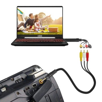 USB EASY CAP GRABBER RCA CHINCH VHS s-video audio