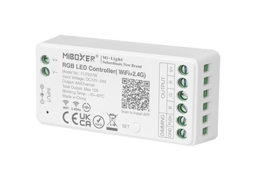 WIFI BT STEROWNIK Strefowy MILIGHT LED FUT037W RGB